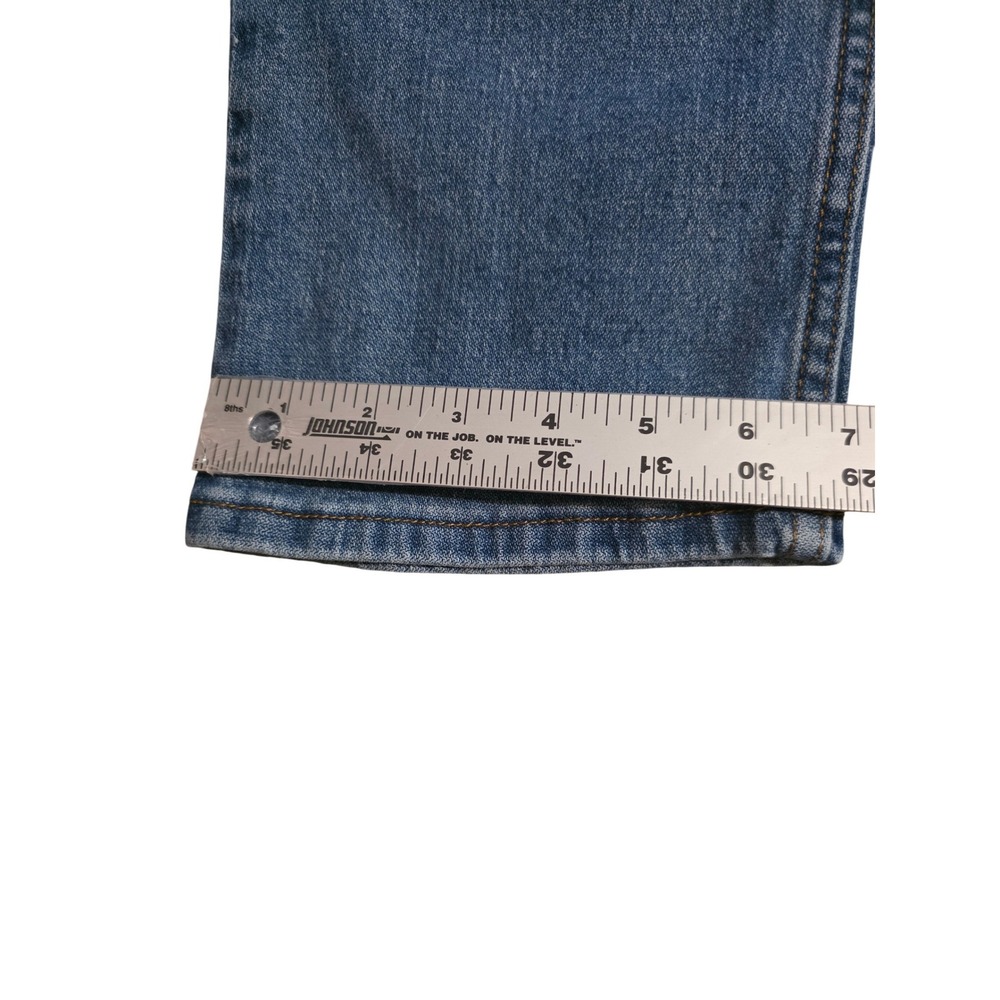 Wrangler Women's Straight Fit Jeans Wash Denim Size 14 Regular Waist - Picture 4 of 11
